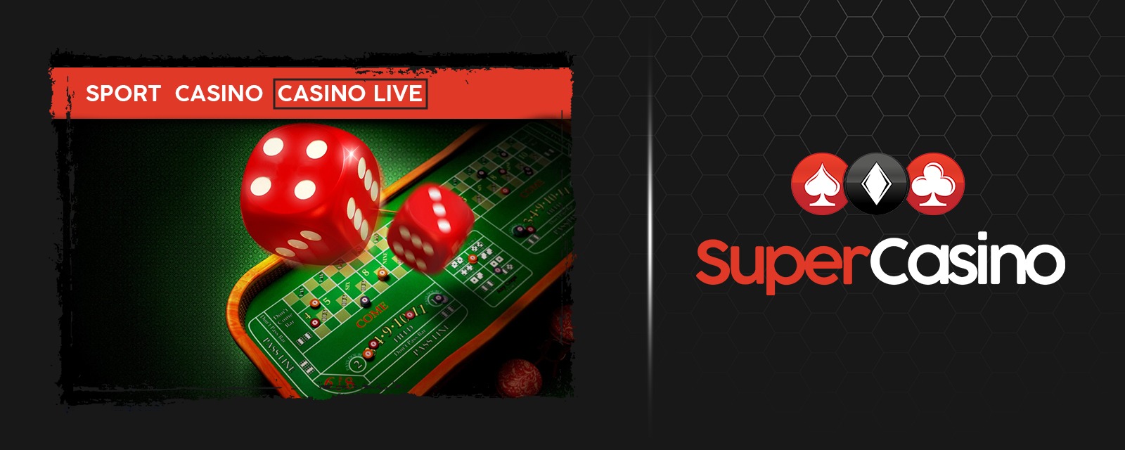 live casino games banner