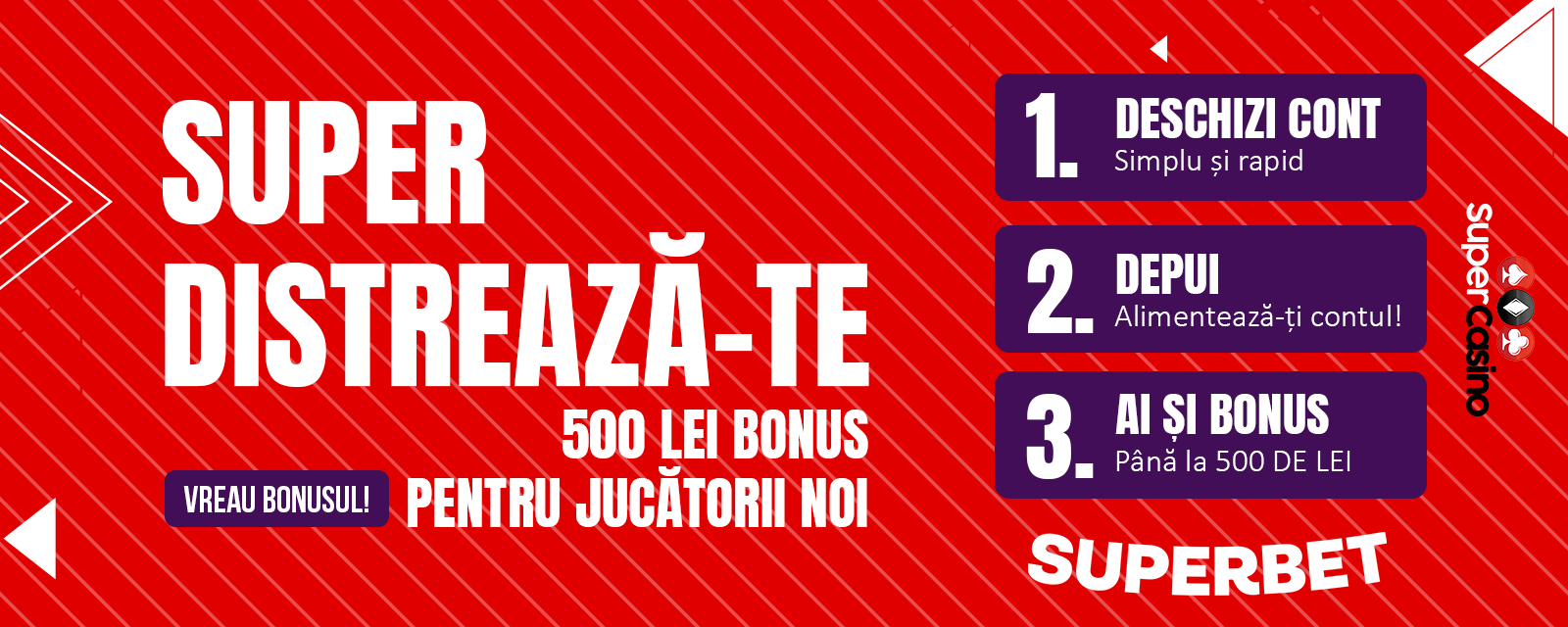 Promoție exclusivă Superbet